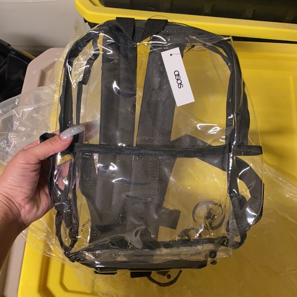 ASOS clear backpack - Picture 6 of 6